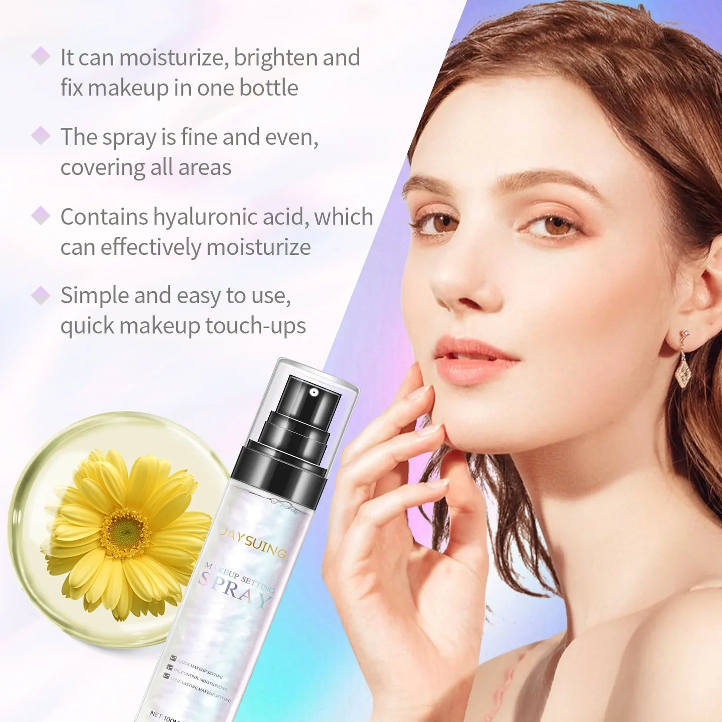 Jaysuing Makeup Setting Spray – Oil Control & Long Lasting