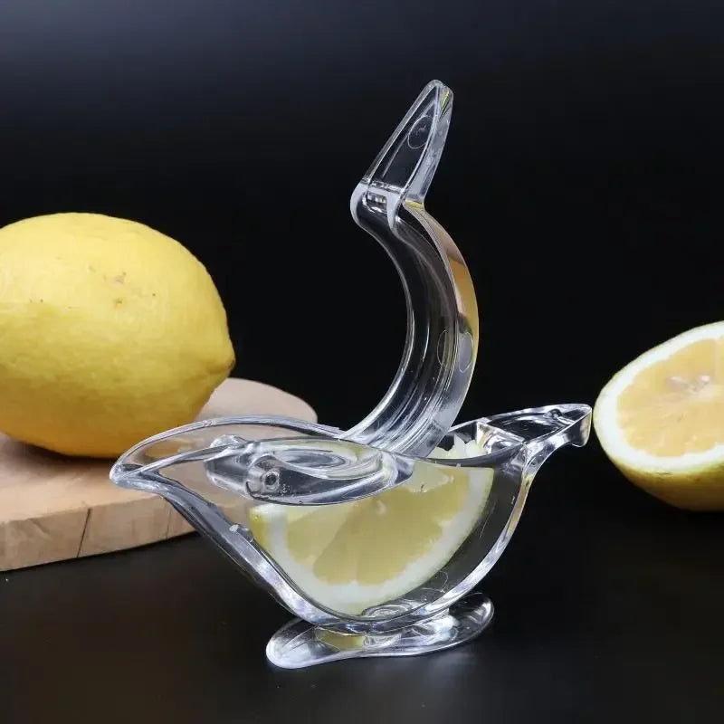 Lemon Squeezer Bird Plastic Orange Slices Press Juicer Clip Manual