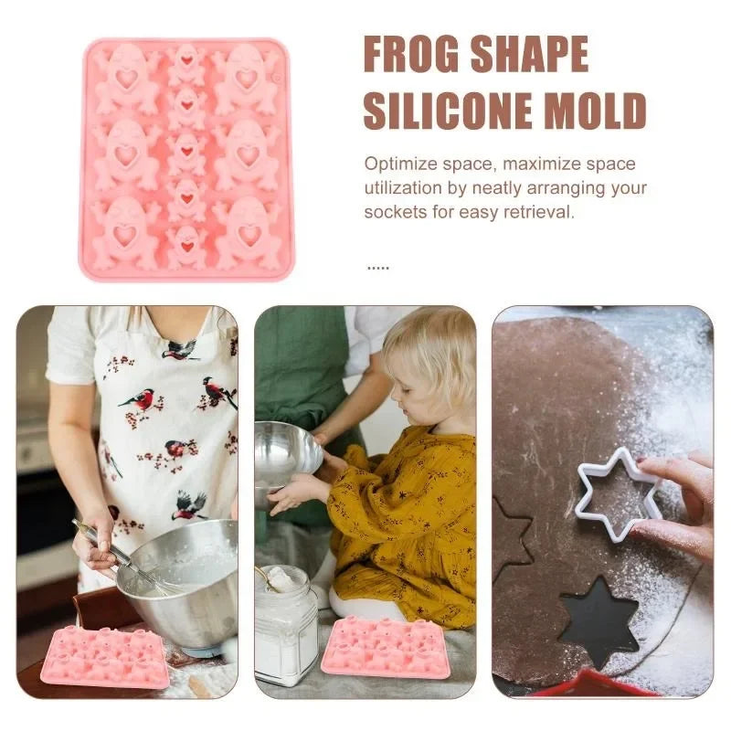 DIY Cake Dessert Making Mold Baking Tool Candy Frog Shaped Party