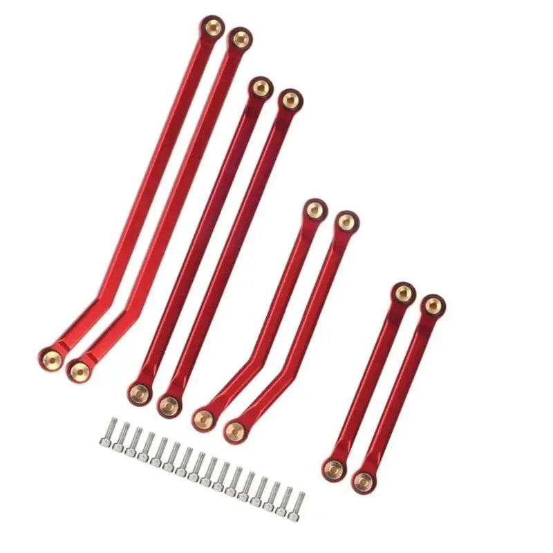 1/24 SCX24 Metal Chassis Linkage Set | RC Crawler Upgrade Kit