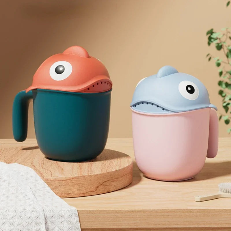1/2pcs Fun children's shampoo cups, cute baby cartoon shampoo cups, bath toys, splash proof showerheads, bathroom accessories Peaceful Pleasures Health and Wellness 2pcs