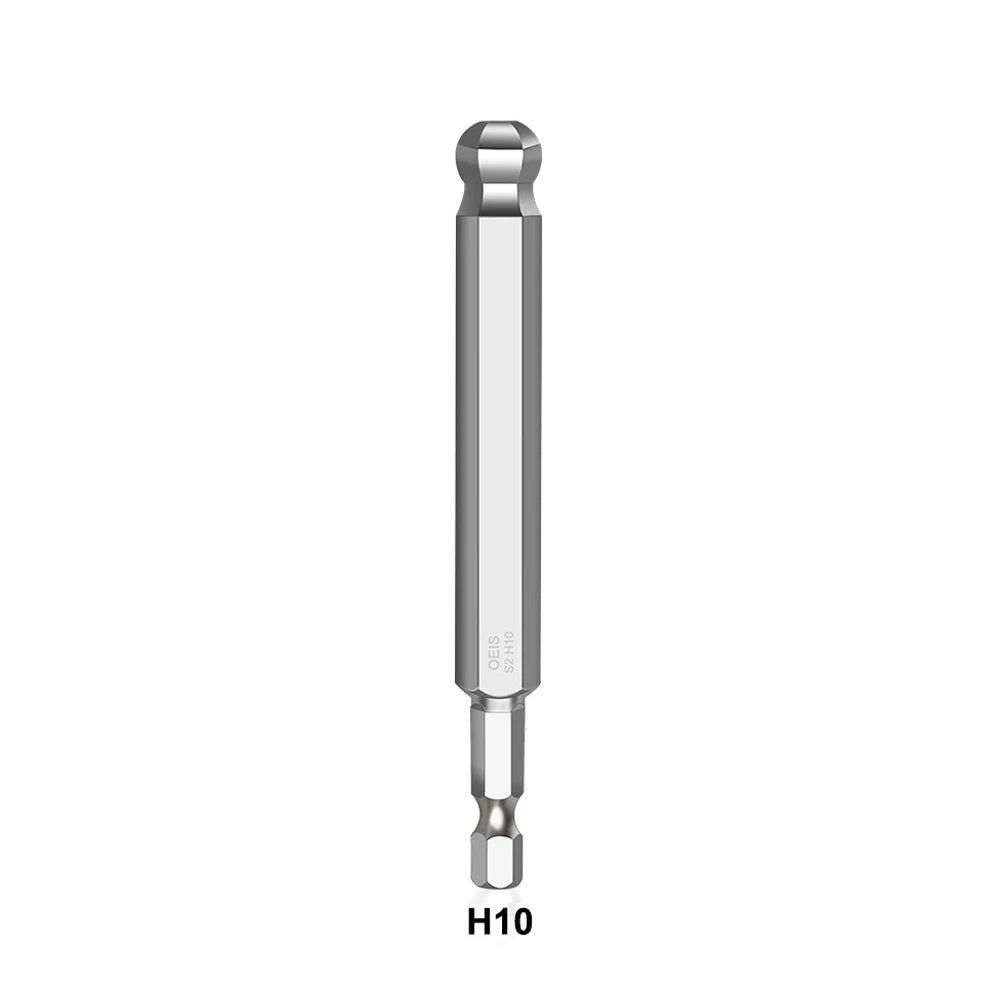 Ball End Hex Screwdriver Bit Metric 1 Head Magnetic Hexagonal Hand