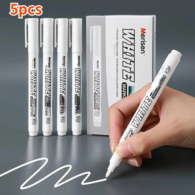 White Marker Pen – Waterproof Oil-Proof | Tires, Metal & Art