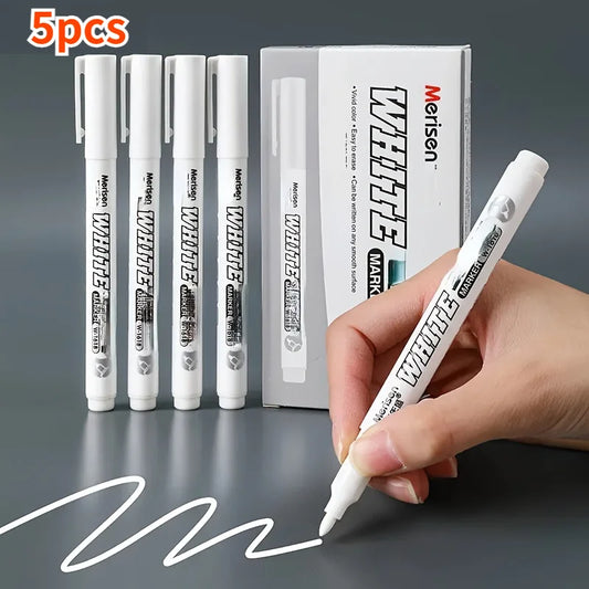 White Marker Pen – Waterproof Oil-Proof | Tires, Metal & Art White Marker Pen Oasis Select