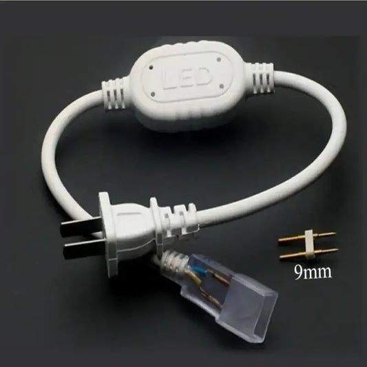 New 220v 110v Power Supply Lighting Transformer Driver Switch For 3014 3528 5050 Led Strips Power Plug Adapter Accessory Peaceful Pleasures Health and Wellness 9MM