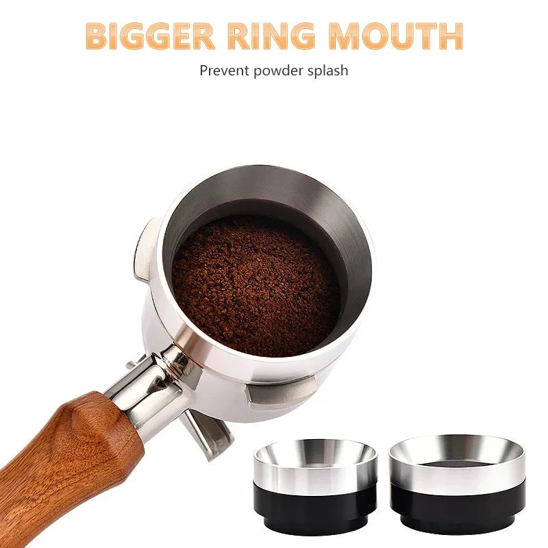 Aluminum Magnetic Espresso Dosing Ring – 51mm 53mm 58mm