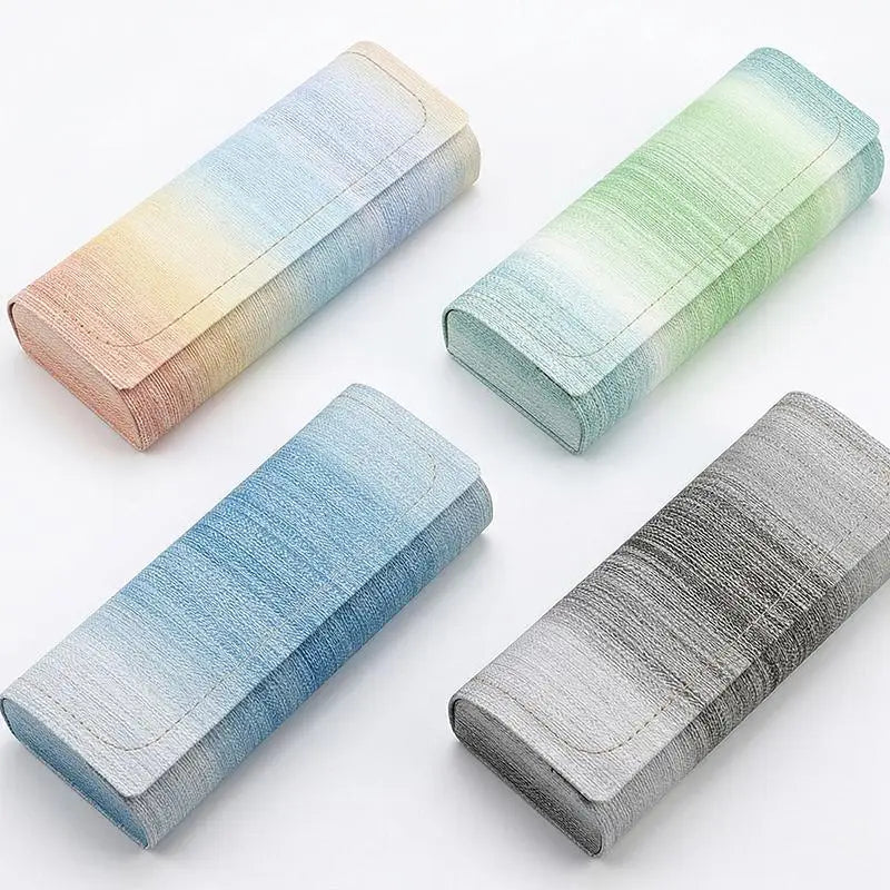 Hard-Shell PU Leather Glasses Case | Portable Eyewear Box