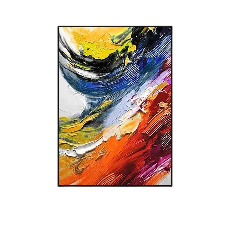 Handmade Textured Wall Art, Beige, Brown, Abstract Oil Painting on Canvas, Neutral, Large Wall Decor, Home Decoration Peaceful Pleasures Health and Wellness M 80x50cm