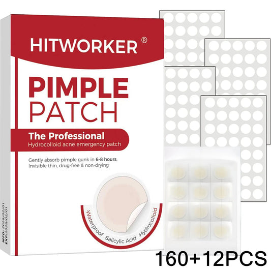 Invisible Waterproof Hydrocolloid Acne Patches – All Skin Types Acne Patch Peaceful Pleasures Health and Wellness