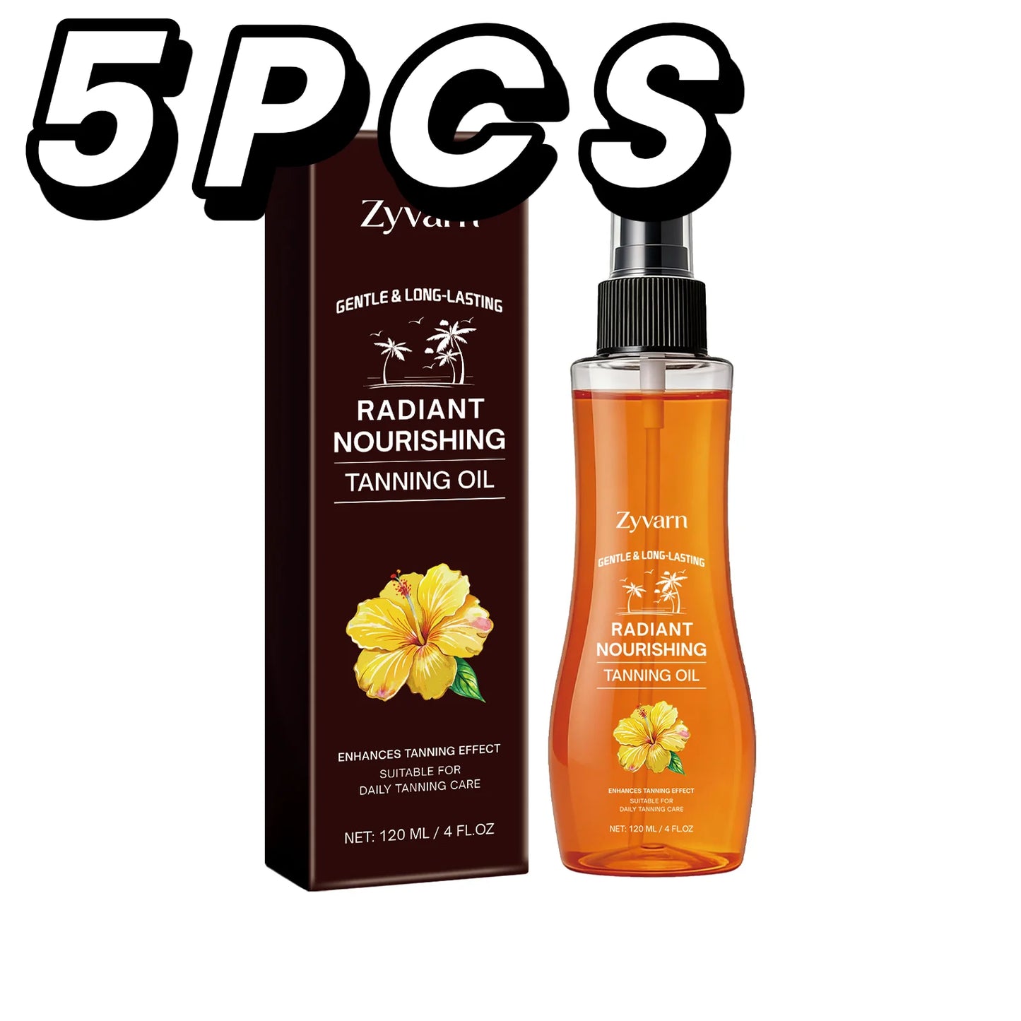 Hoygi Bronzing Tanning Oil – Hydrating Self Tanner, 120ml