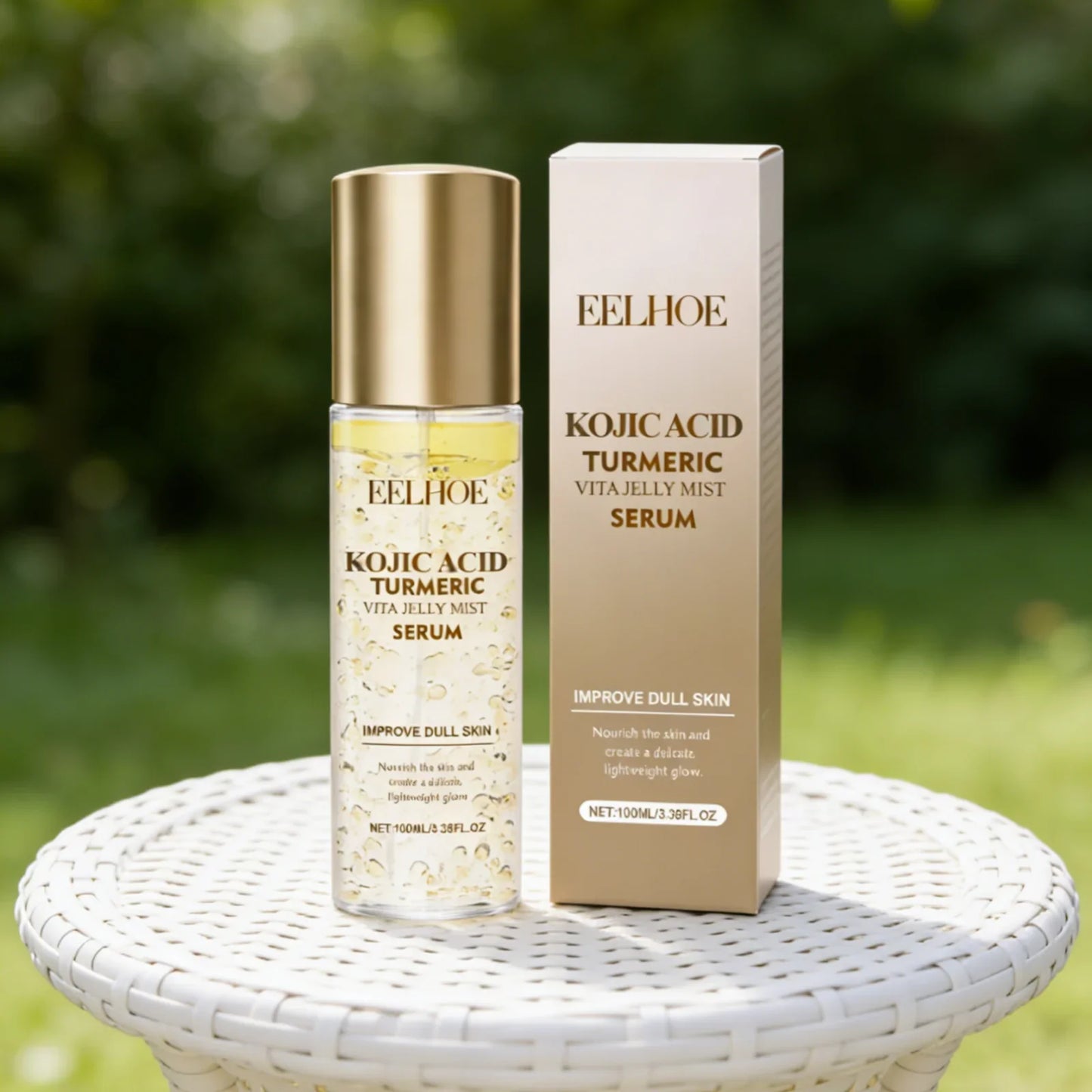 Eelhoe Kojic Acid Turmeric Face Mist Serum 100ml | Deep Hydration