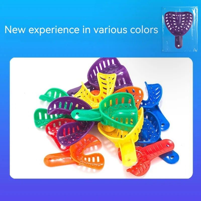Disposable Dental Specialized Tools Dental Trays For Impressionsdental Trays Daily Care Rounded Edges For Cleaning Dental Tools Peaceful Pleasures Health and Wellness