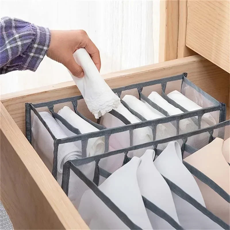 Foldable Drawer Organizer – Bra, Socks & Underwear Storage Set