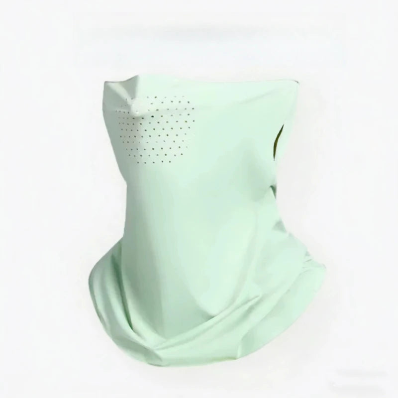 Sunscreen Face Mask Full Face Protection Against UV Rays Suitable for Both Men and Women Ice Silk Face Mask Peaceful Pleasures Health and Wellness