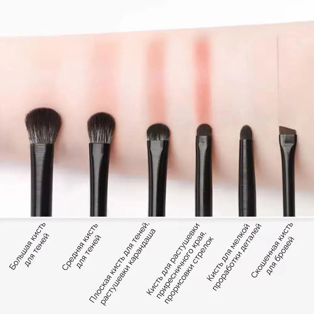 10-Piece Eye Makeup Brush Set – Blending, Liner & Concealer