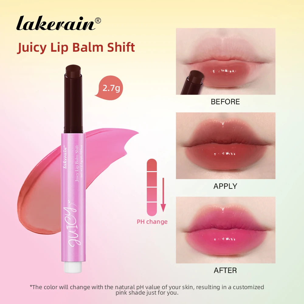 Juicy Lip Balm Shift Nourish Moisturize Long Lasting Hydrating Fade Lip Lines Prevent Dry Lips Magic Color Changing Lipstick Peaceful Pleasures Health and Wellness