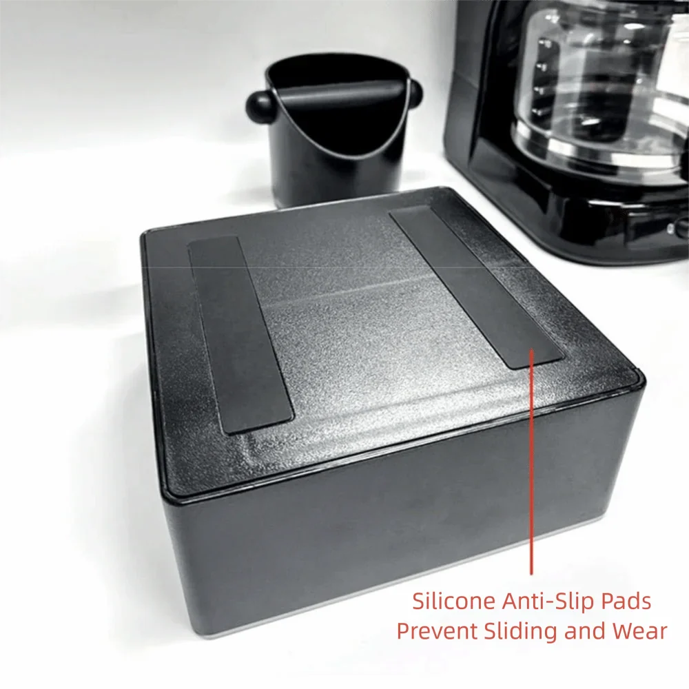 Square Espresso Tamping Station & Portafilter Holder Organizer