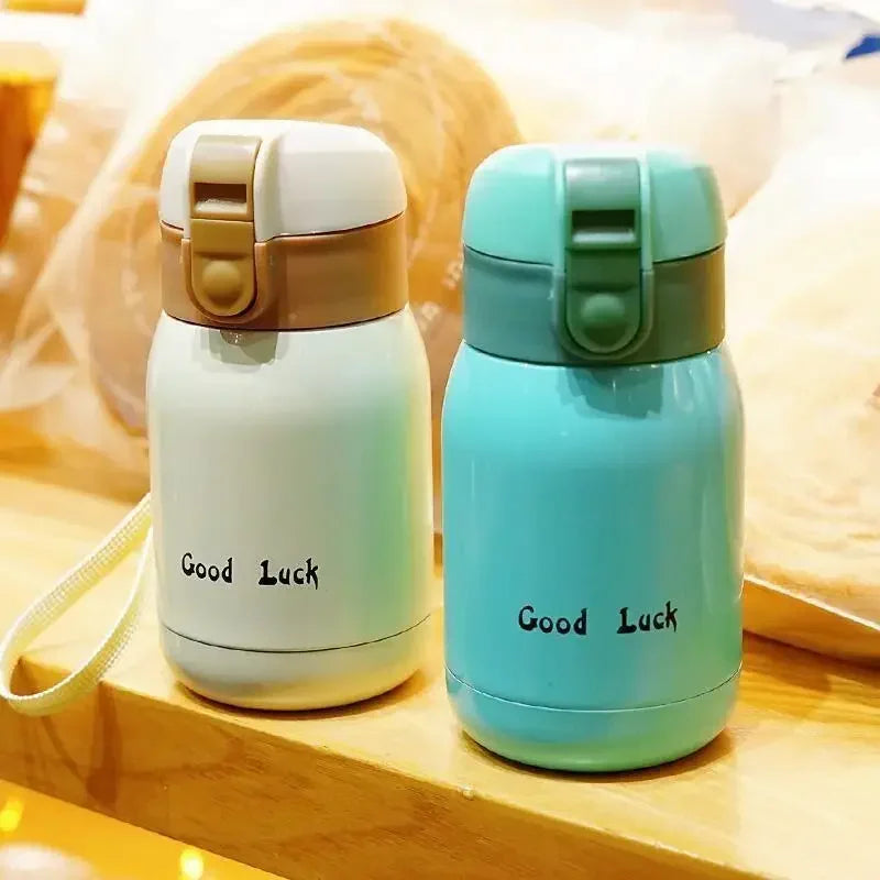 200ml Kids Flip-Top Vacuum Thermos | Stainless Steel Flask