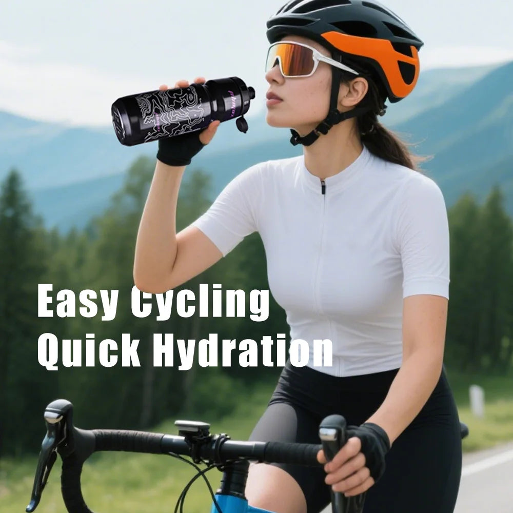PHMAX 720ml Squeeze Cycling Water Bottle – MTB & Road Bike
