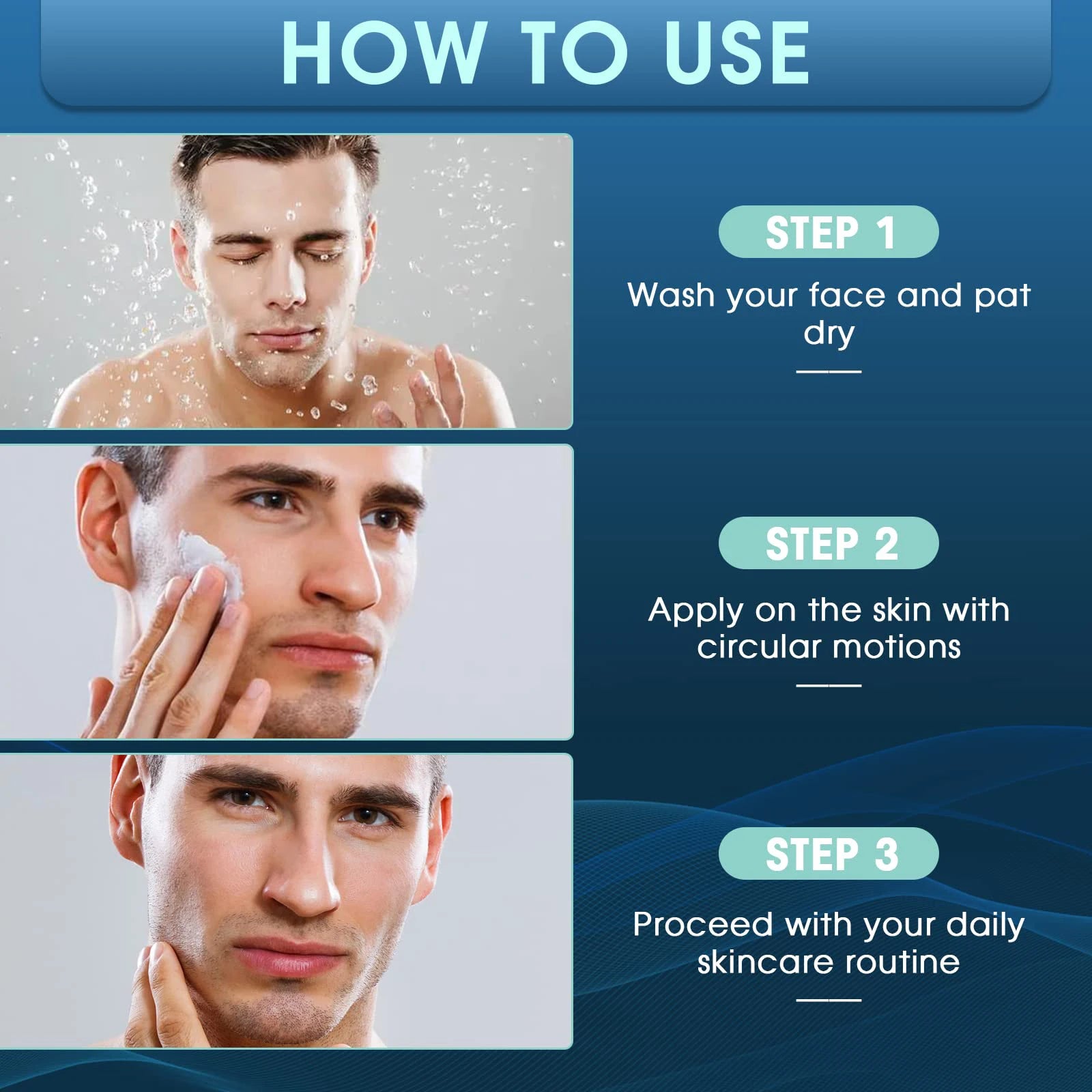 Mens Face Moisturizer Cream, Face Collagen Cream with Hyaluronic Acid Day and Night Nourishing and Moisturizing for Man (50ml 1. Peaceful Pleasures Health and Wellness