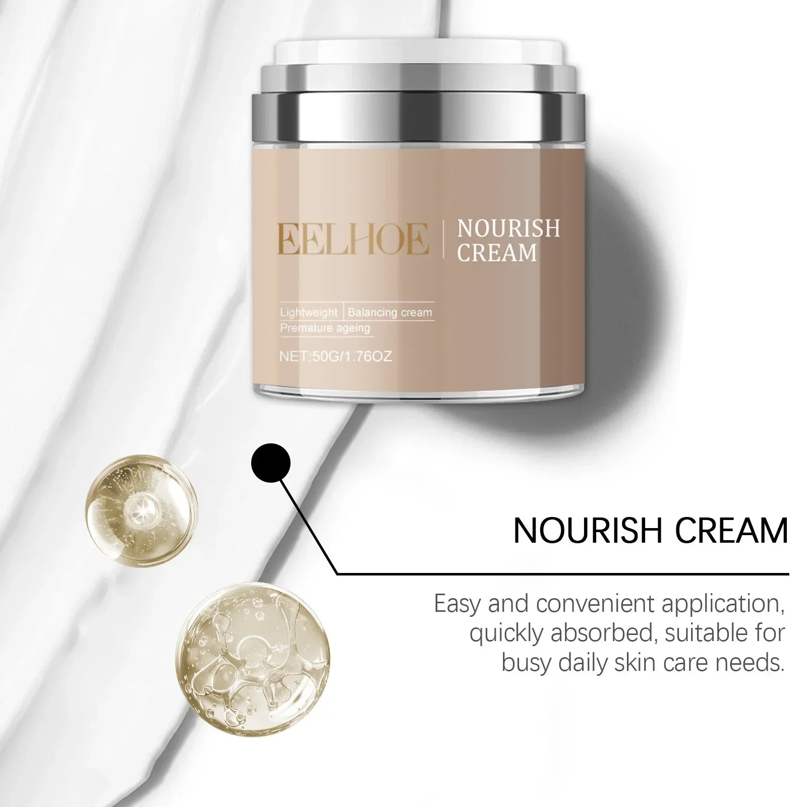 EELHOE Collagen Firming Face Cream with Vitamin E Peaceful Pleasures Health and Wellness