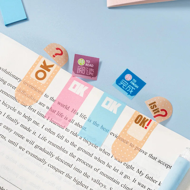 Self-adhesive Index Stickers Peelable Waterproof