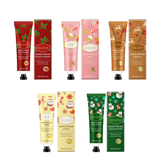 EELHOE Vitamin E Moisturizing Hand Cream – Skin Repair & Hydration Peaceful Pleasures Health and Wellness 5 in 1 set