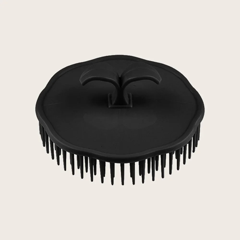 Silicone Scalp Massage Brush – Shampoo & Hair Care Comb