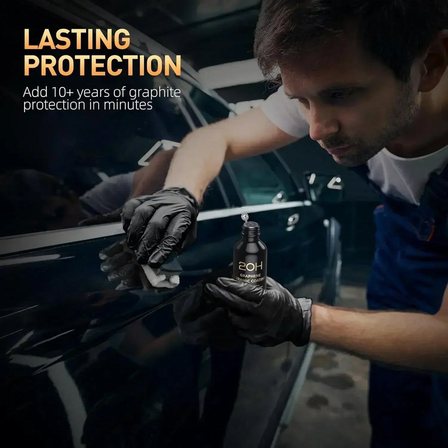 Graphene Ceramic Coating 20H/12H with Self Healing and UV Track Technology Car Detailing Professionals 10+ Years of Protection Peaceful Pleasures Health and Wellness