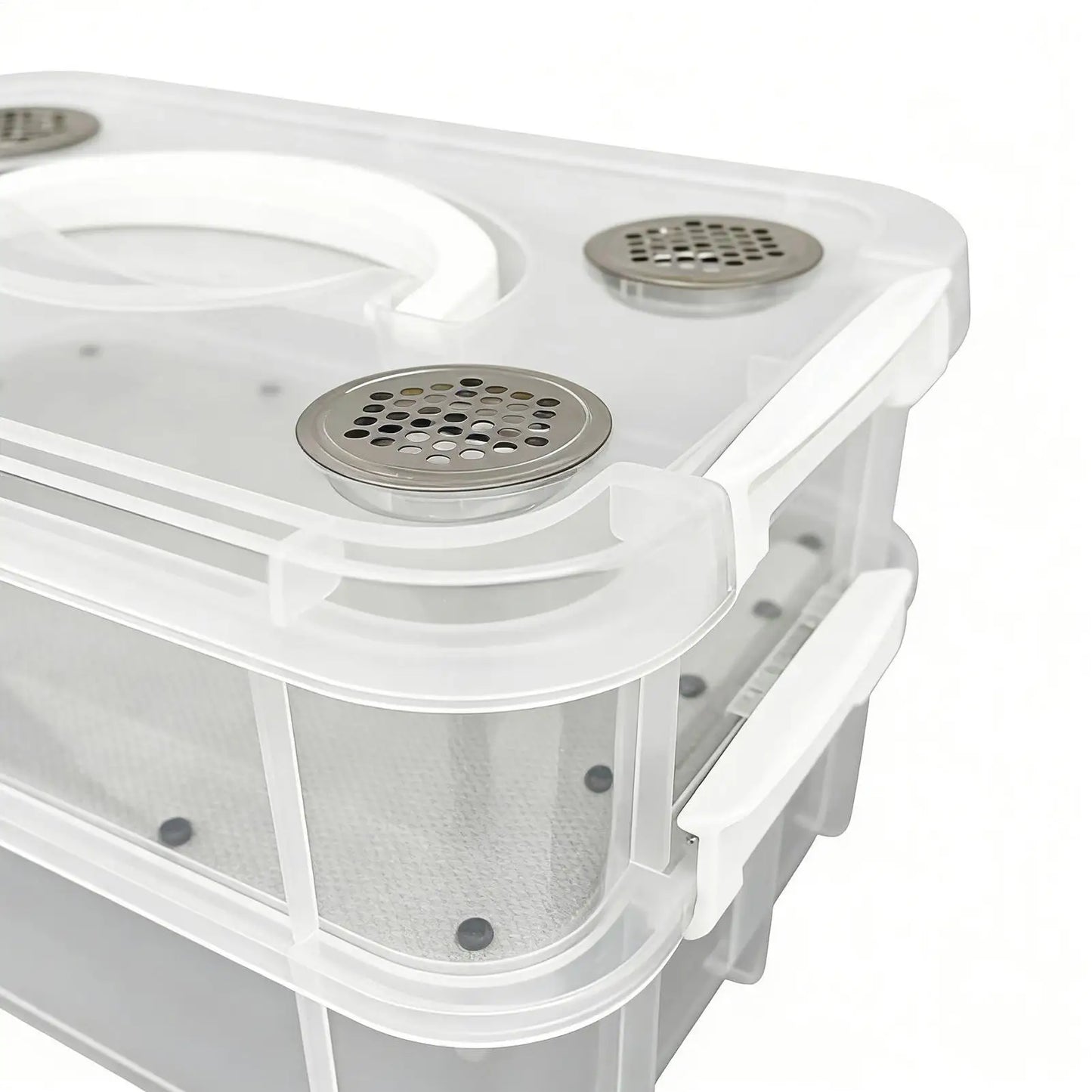 Mealworm Breeding Kit – Transparent Stackable Feeder Box
