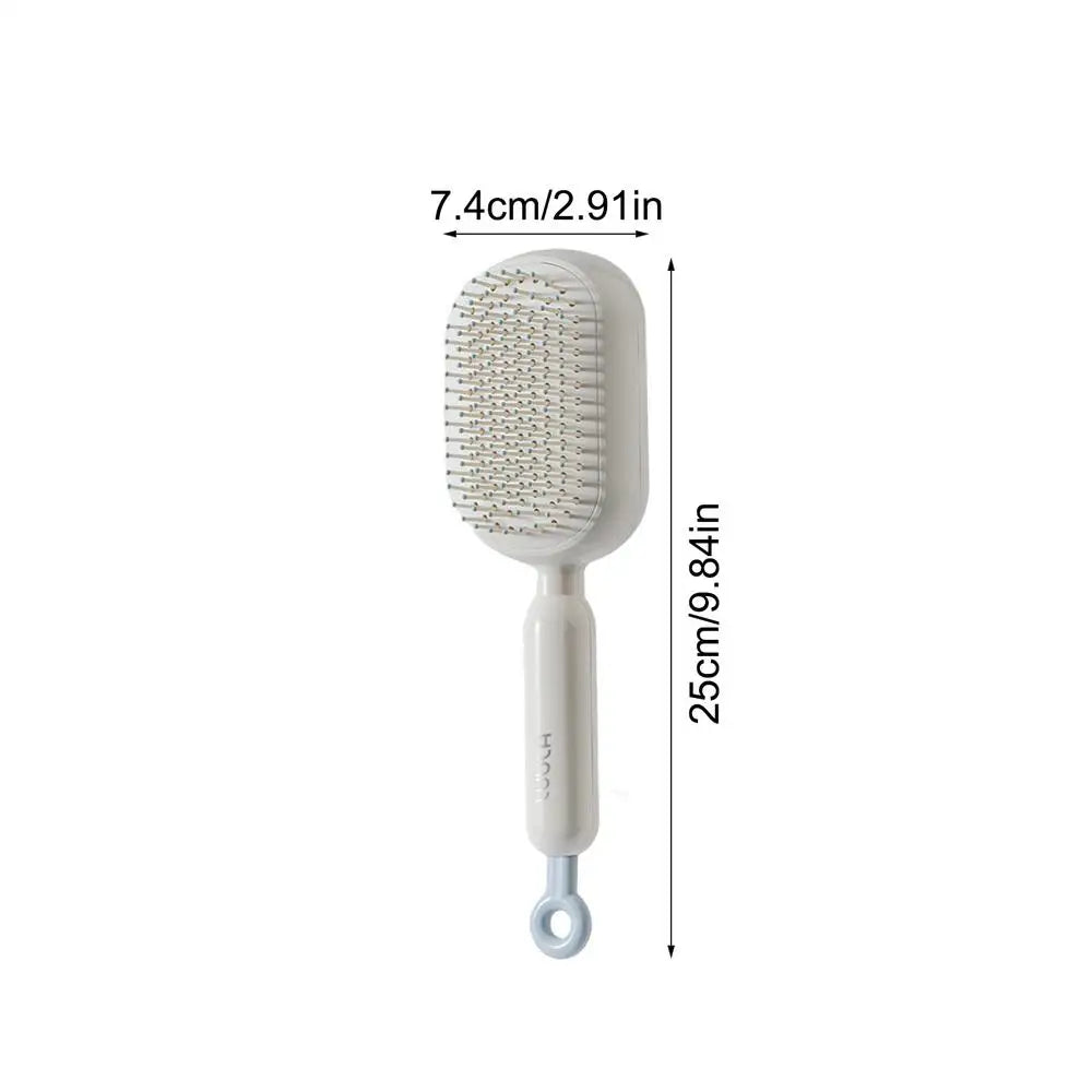 Air Cushion Scalp Massage Brush – Detangling Anti-Static Comb