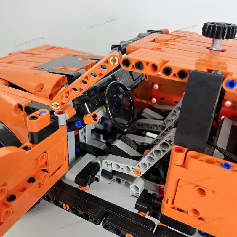 MOC Creative DIY Vehicle Bricks Tech Raptors F150 Truck Race Car