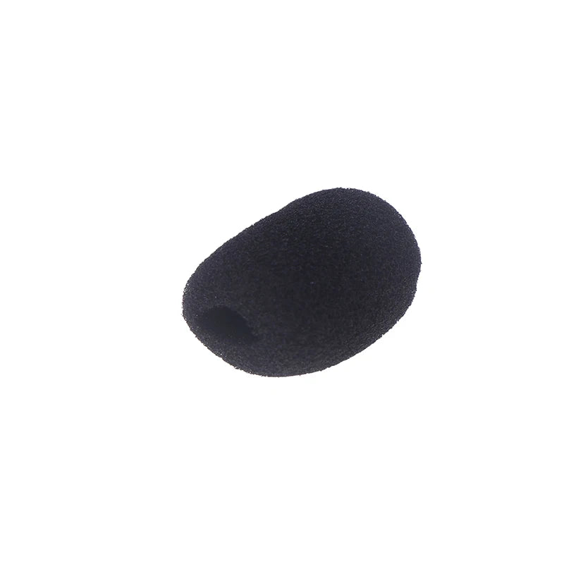 10-Pack Mic Foam Windscreen Covers for Helmet Bluetooth Intercom