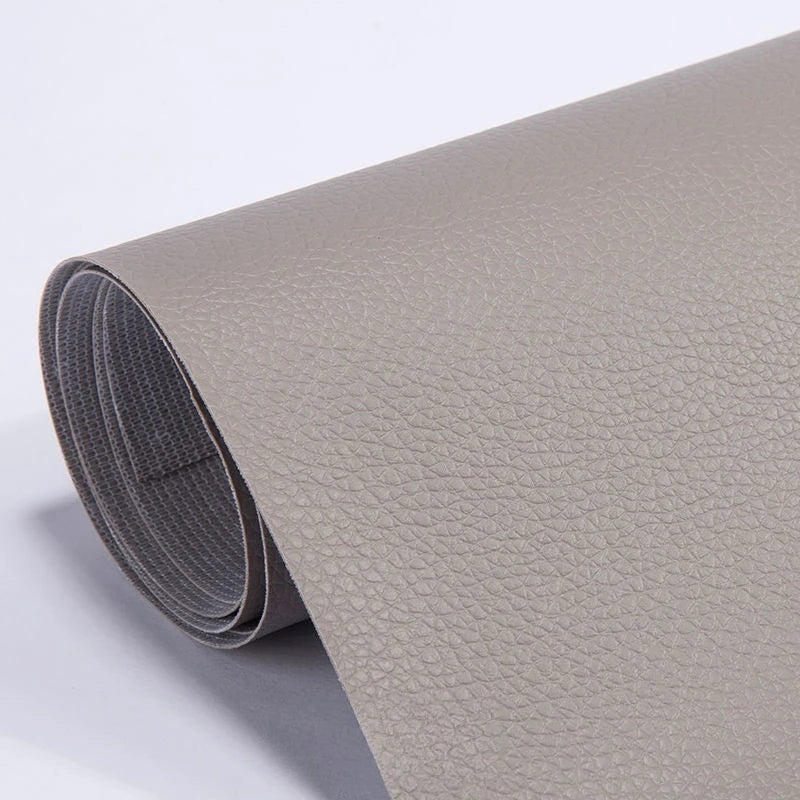 Self adhesive Leather Patch Sticker for Car Seat Sofa Chair Black Leather Repair Patch Refurbish Hole Artificial Stickers Fabric Peaceful Pleasures Health and Wellness grey 200x50cm