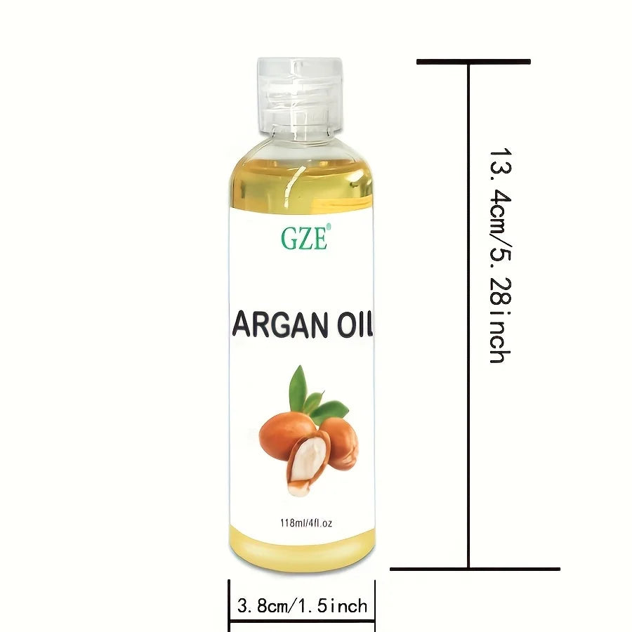 GZE Organic Moroccan Argan Oil | Cold Pressed Virgin 118ml