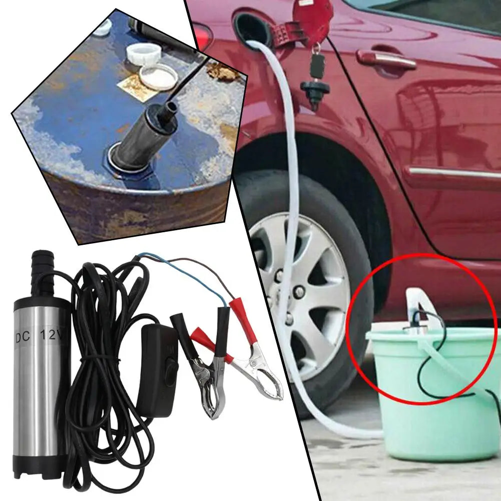 12 Volt Stainless Steel Submersible Pump for Fuel Transfer Peaceful Pleasures Health and Wellness