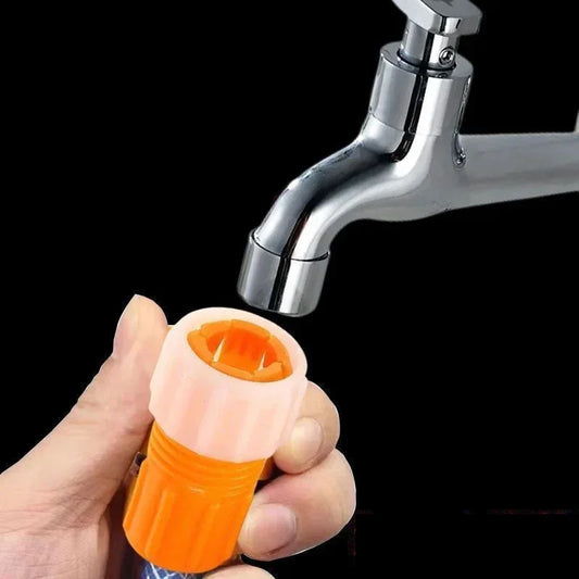 2PCS Water Hose Quick Connectors Universal Faucet Interface Backflow-proof Irrigation Fast Joints Garden Watering Pipe gardena Peaceful Pleasures Health and Wellness