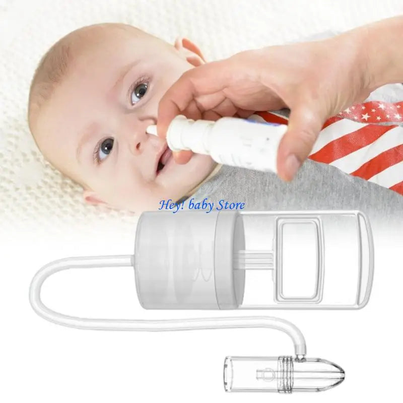 Baby Silicone Nasal Aspirator – Washable, Manual, Ages 0–6