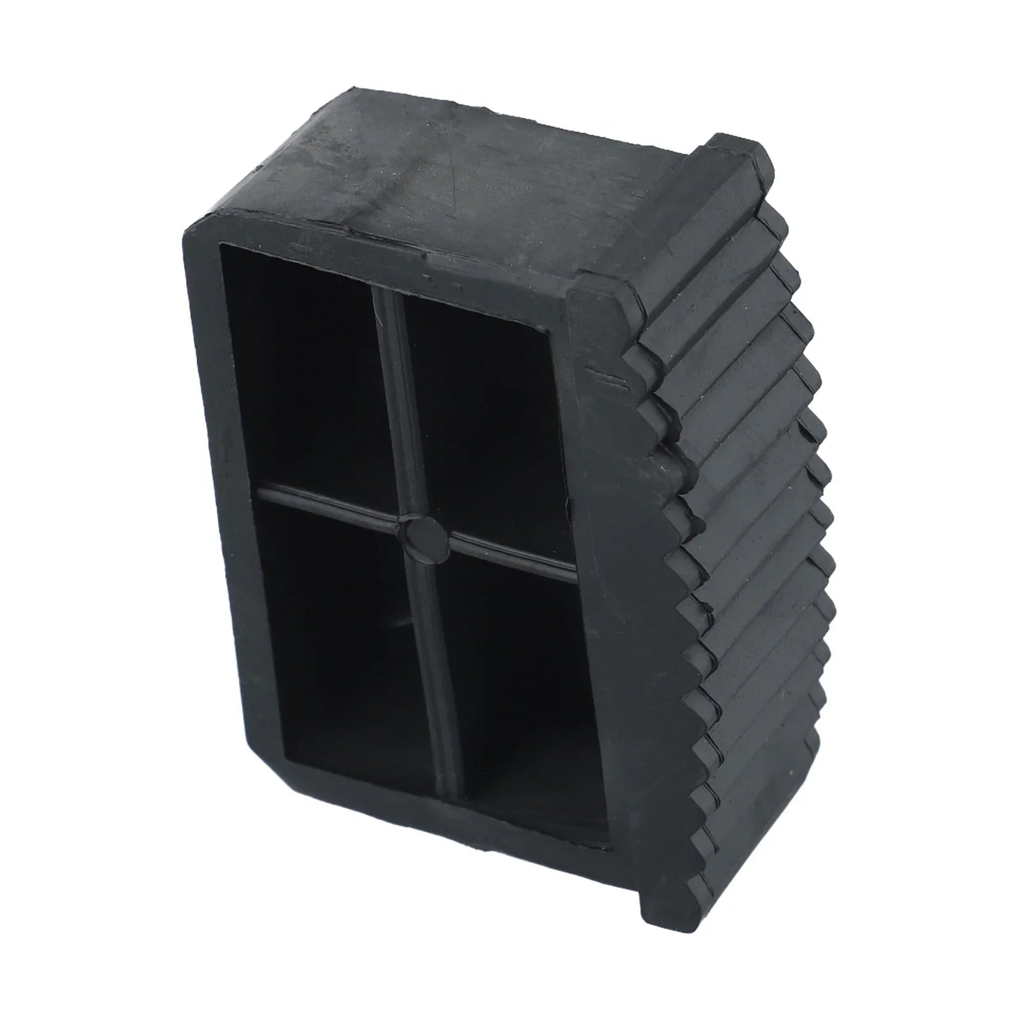 4-Pack Non-Slip Rubber Ladder Feet Pads & Floor Protectors