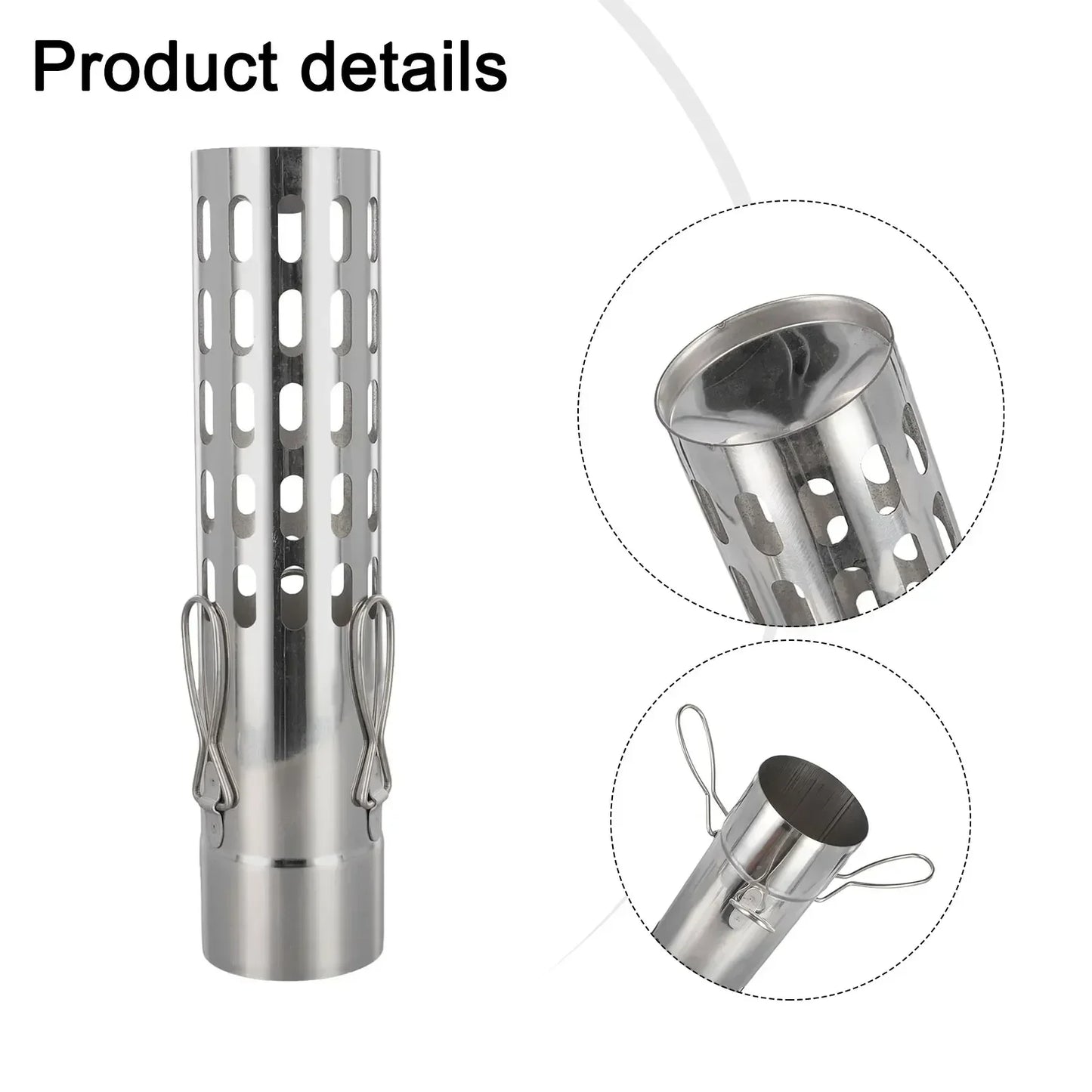 Stainless Steel Tent Chimney Pipe Cover | Hot Tent Stove Cap