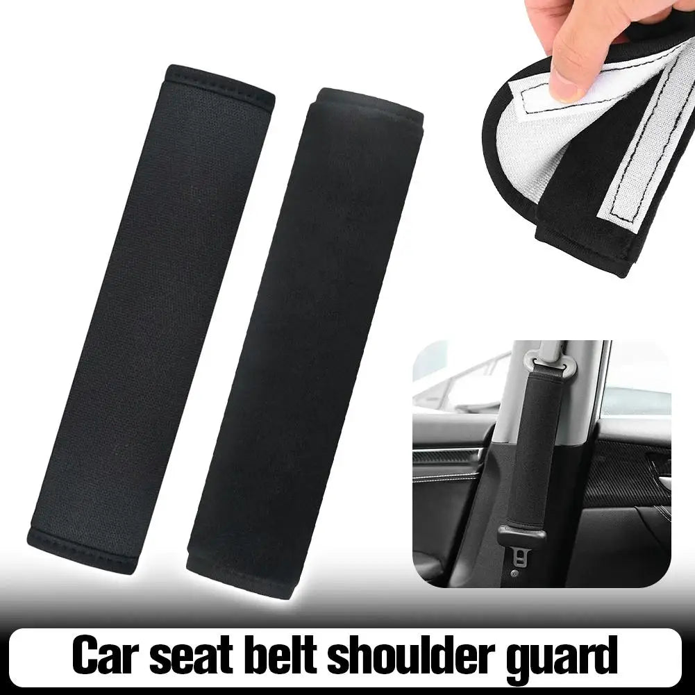 Plush Car Seat Belt Shoulder Pad Cover – Soft & Breathable