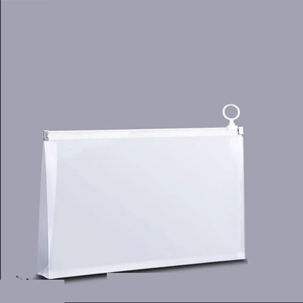 Binder Bag Zipper Folders School Stationery B5 A4 A5 A6 Size Document Bag Office File Holder Binder Pockets School Folder Peaceful Pleasures Health and Wellness A6