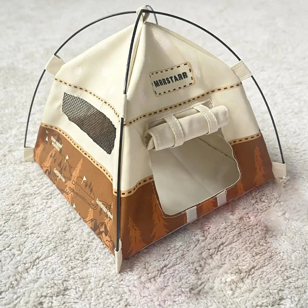 1:12 Miniature Camping Tent Model – Dollhouse & Photo Prop