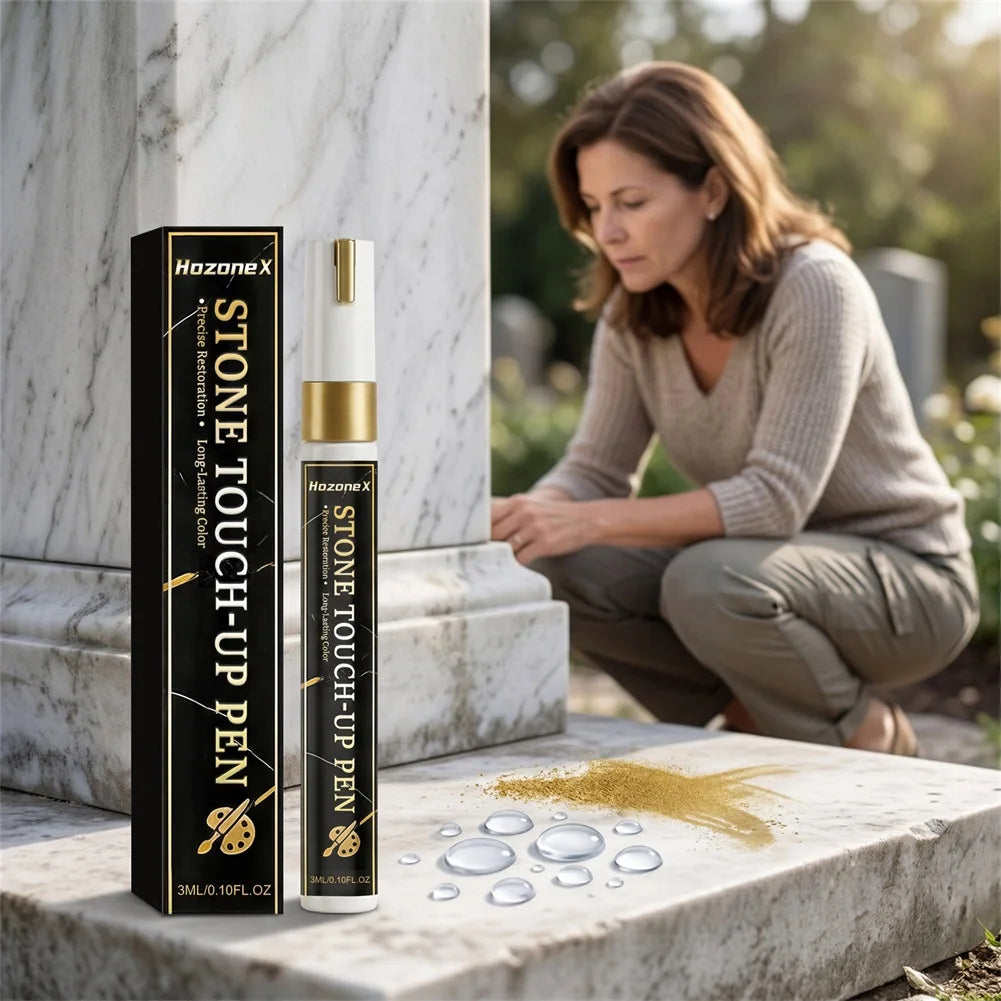 Tombstone Marker Pen For Restoring Faded Grave Inscriptions Waterproof & Fade-Resistant Permanent Ink Outdoor Rock Painting Peaceful Pleasures Health and Wellness