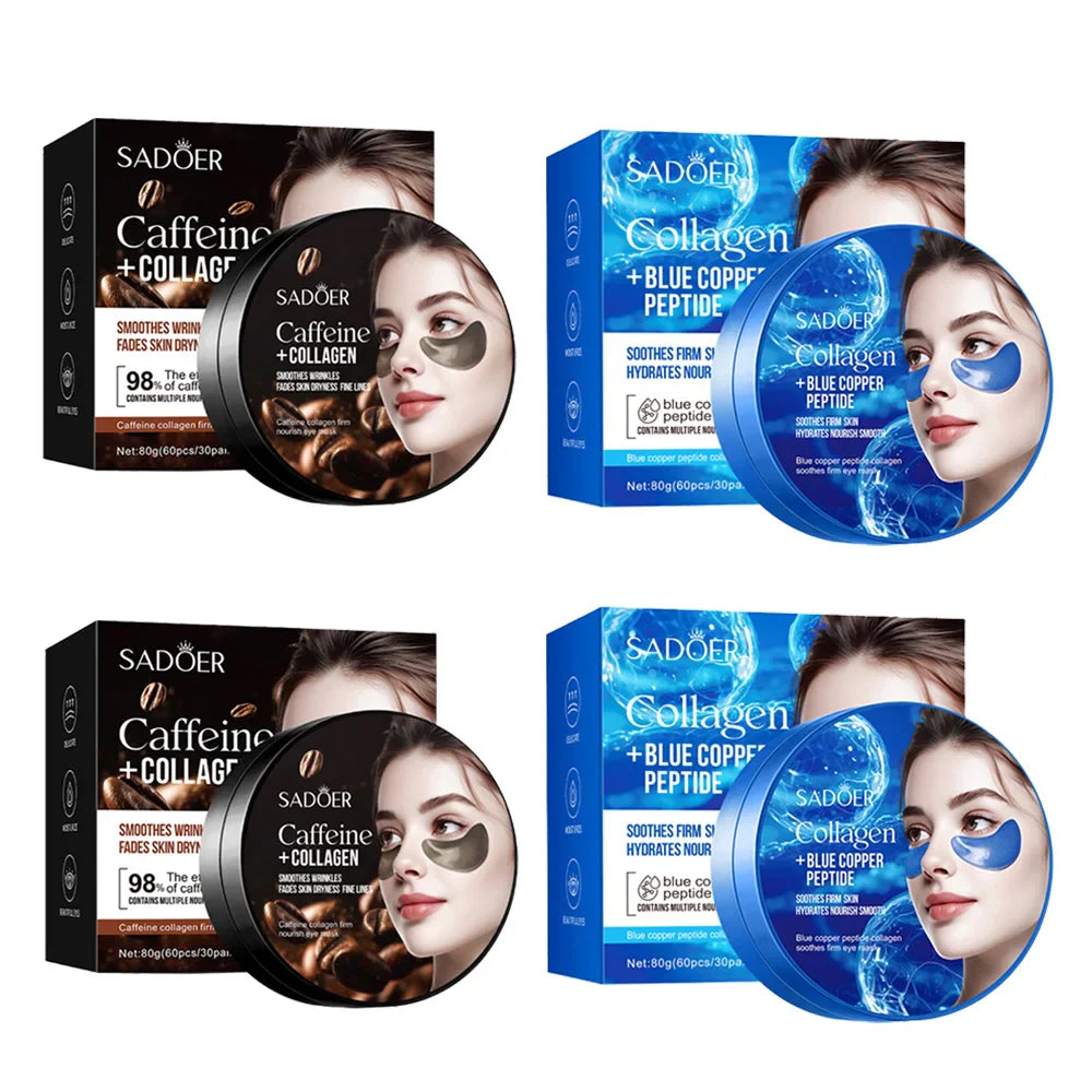 SADOER Caffeine Collagen Eye Mask – Dark Circles & Wrinkles
