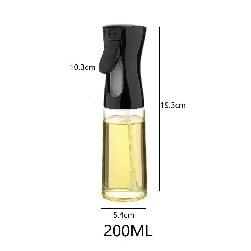 Olive Oil Spray Bottle – Transparent Mist Dispenser | PET