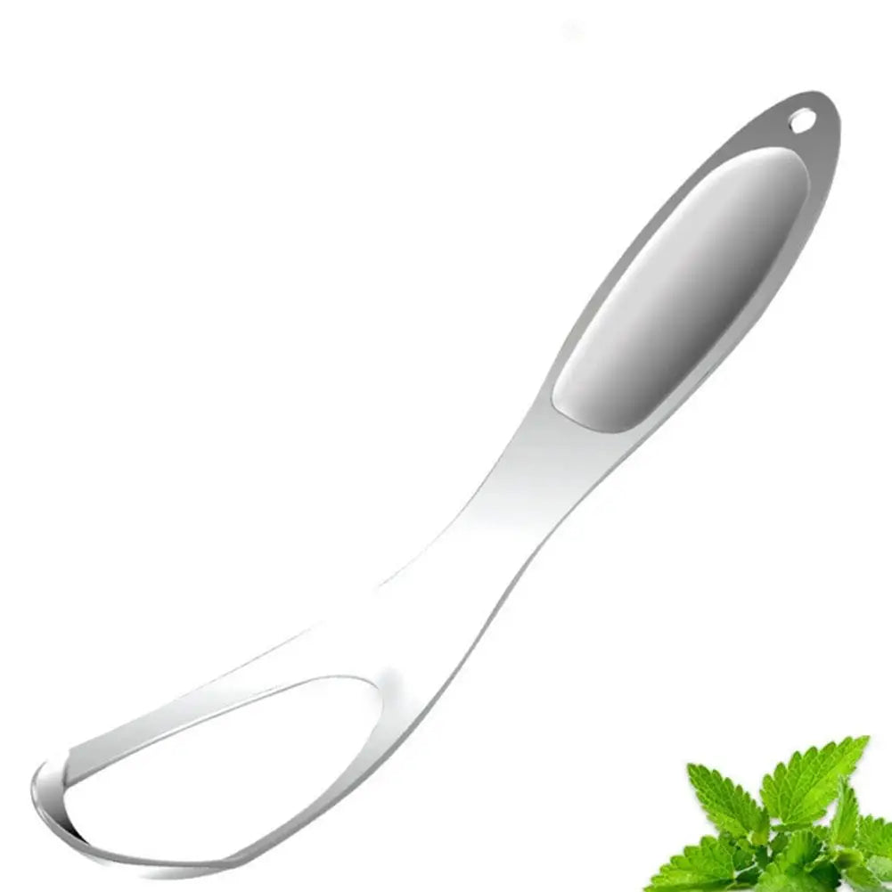 Stainless Steel Tongue Scraper | Fresh Breath Oral Care Tool