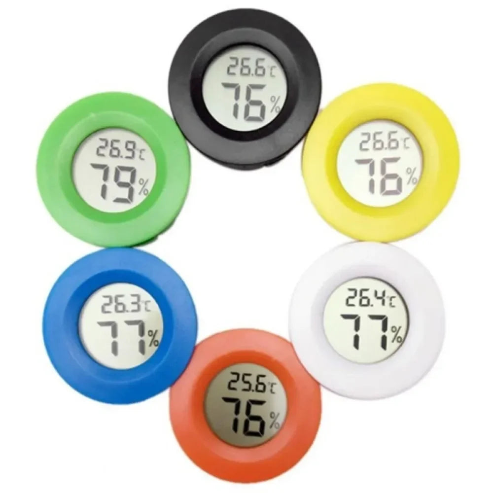 Reptile Aquarium Accessories Temperature Sensor High Precision Digital Humidifier Thermometer Pet Products Air Conditioning Peaceful Pleasures Health and Wellness