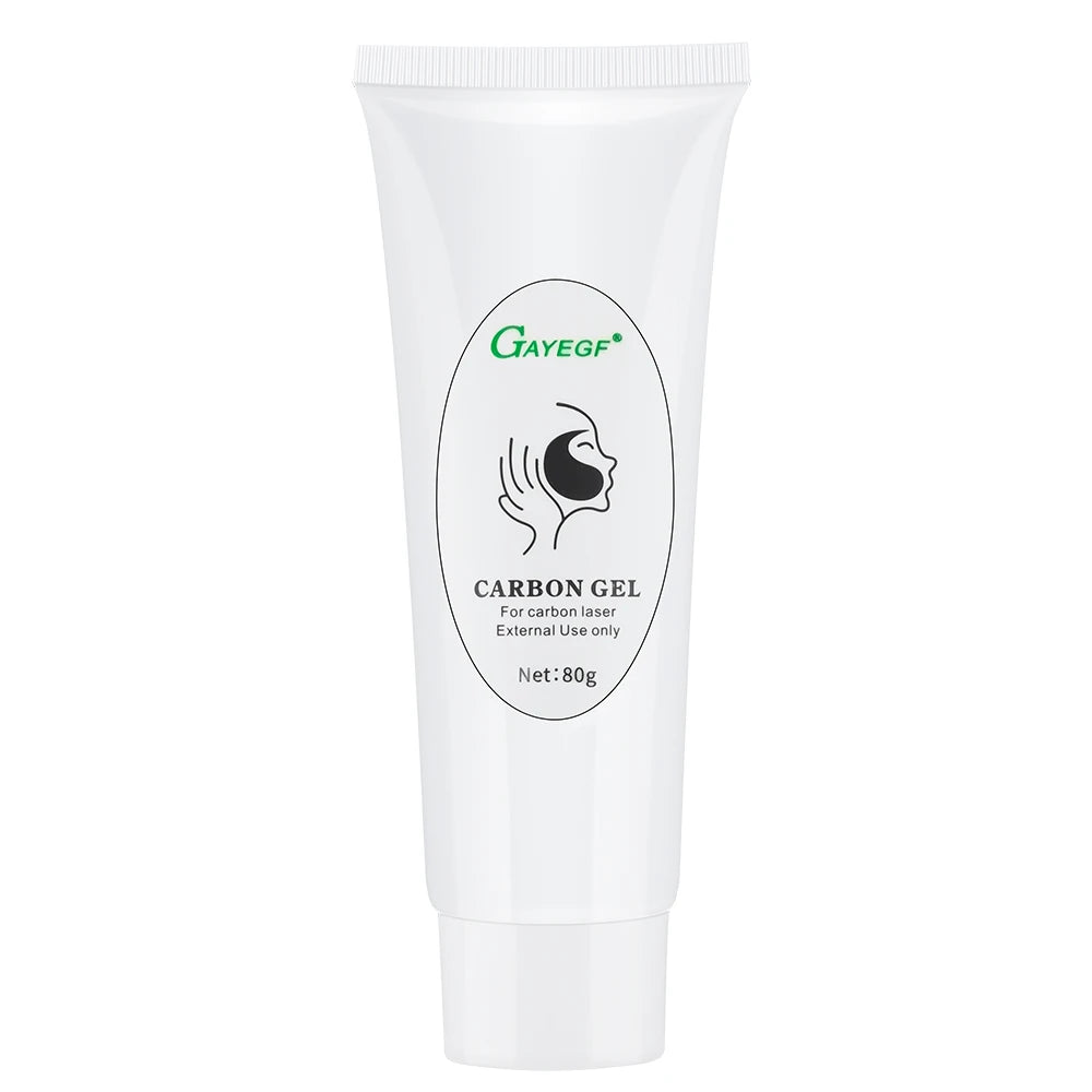 Active Carbon Gel for Laser Skin Rejuvenation, Removing Blackheads, Shrink Pores, Absorb Dirt, Face Cream Used with Nano Light Peaceful Pleasures Health and Wellness 1pcs 80ml