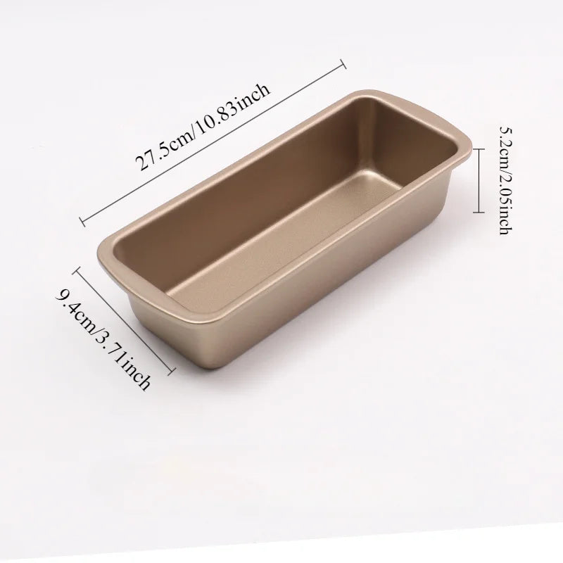 Pullman Loaf Pan with Lid – 1lb Non-Stick Carbon Steel Bread Pan